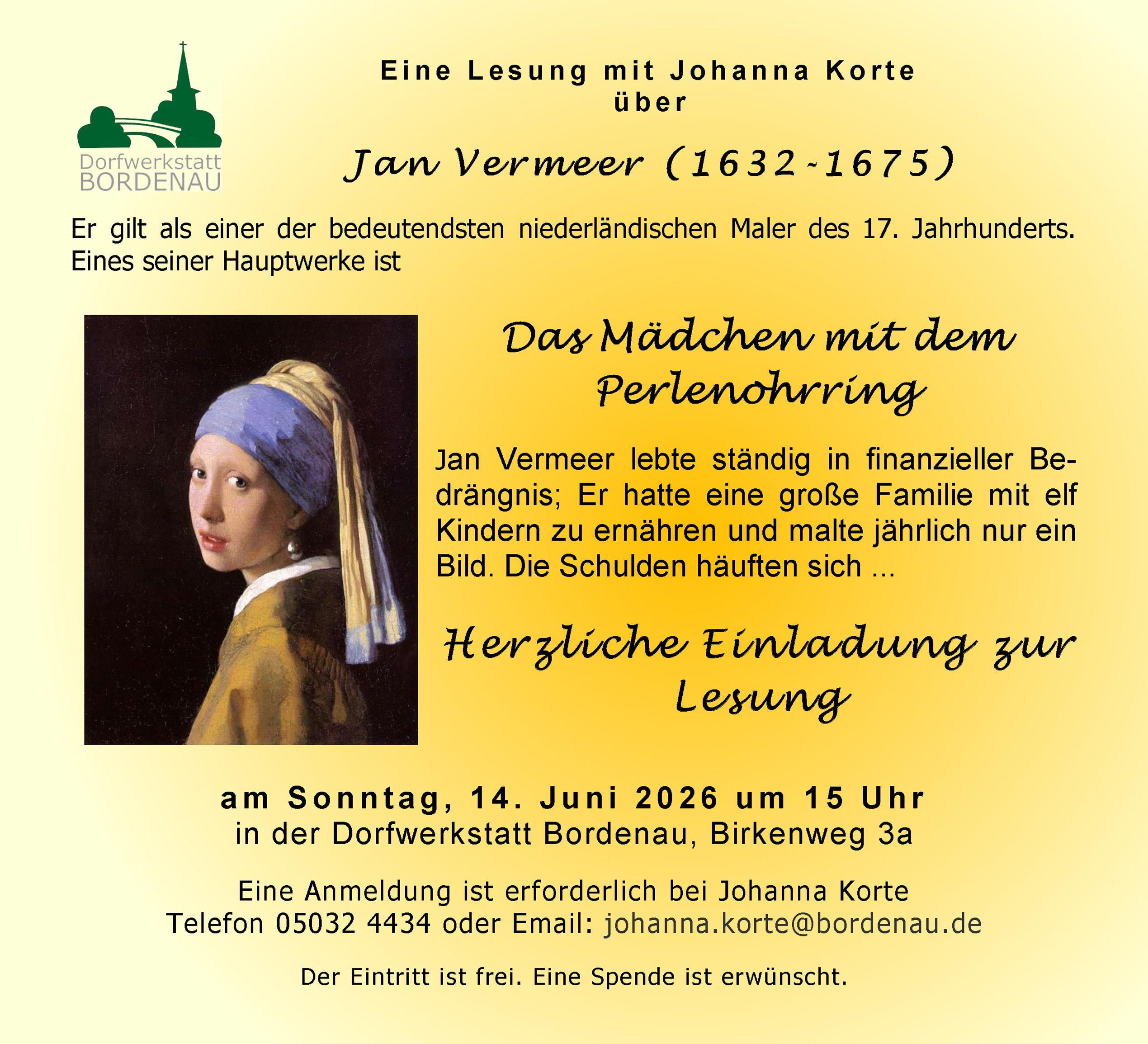 Einladung zur Lesung