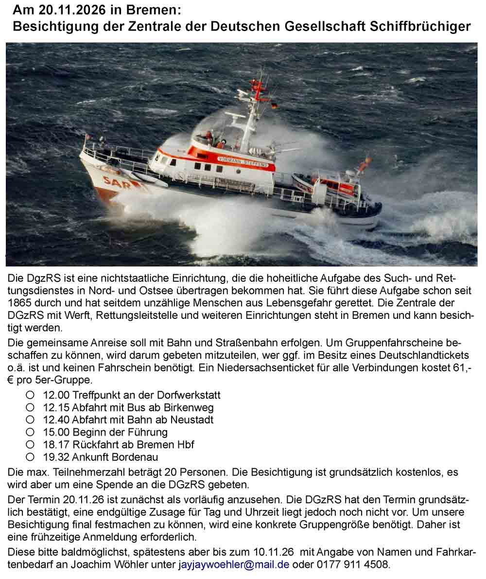 Exkursion in Bremen